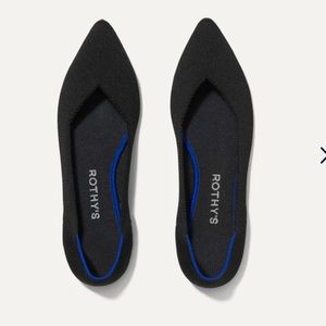 Rothys The Point Black Flats